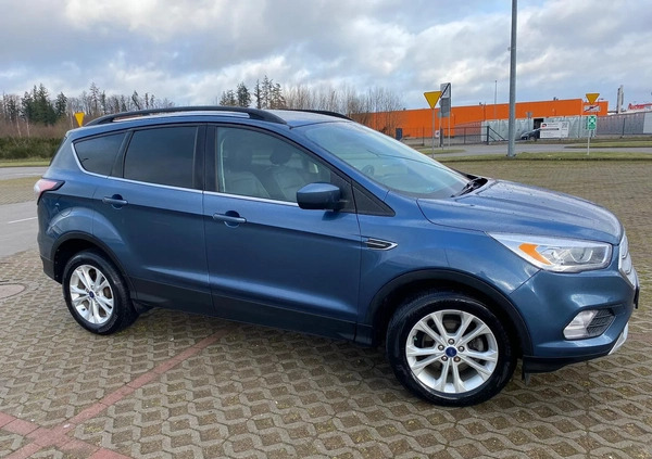 Ford Escape cena 60500 przebieg: 78000, rok produkcji 2017 z Słupsk małe 277